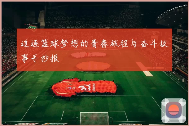 追逐篮球梦想的青春旅程与奋斗故事手抄报